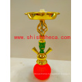 Shining Style Top Quality Wholesale Zinc Alloy Nargile Smoking Pipe Shisha Hookah